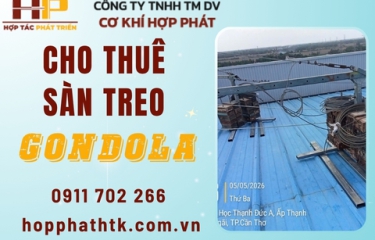 Dịch vụ cho thuê sàn treo Gondola chuyên nghiệp cho công trình cao tầng tại TP.HCM