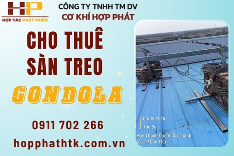 Dịch vụ cho thuê sàn treo Gondola chuyên nghiệp cho công trình cao tầng tại TP.HCM
