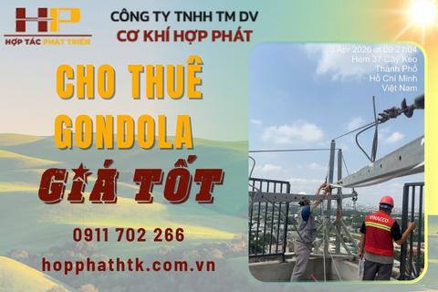 cho thuê gondola