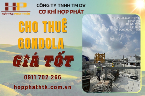 cho thuê gondola