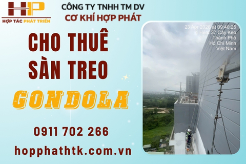 cho thuê sàn treo gondola