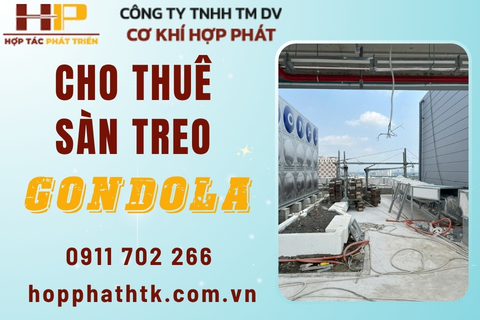 cho thuê sàn treo gondola