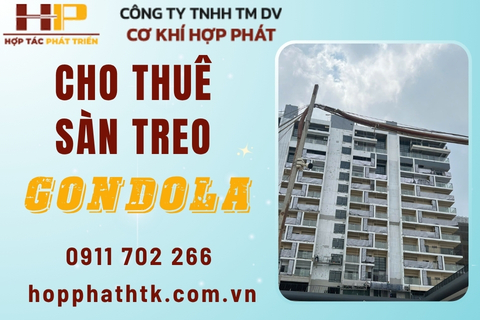 cho thuê sàn treo gondola