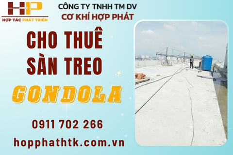 cho thuê sàn treo gondola