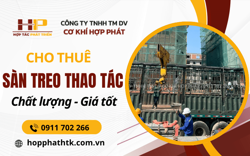 sàn treo thao tác