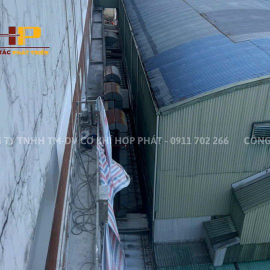 Công Trình Sàn Treo Gondola Tại Công Ty Cổ Phần Thực Phẩm Cholimex